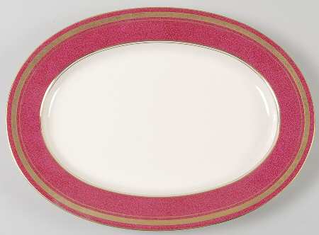 Imperial Ruby 14" Oval Serving Platter