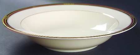 Insignia Red Black 10" Round Vegetable Bowl