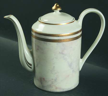 Ivory Travertine Coffee Pot & Lid