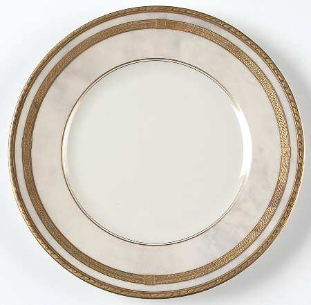 Ivory Travertine Salad Plate