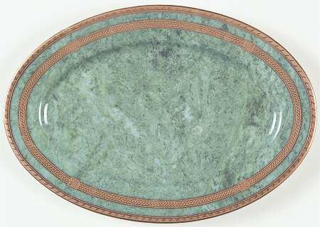 Jade Travertine Butter Tray