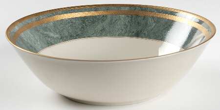 Jade Travertine 10" Round Vegetable Bowl