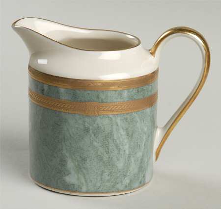 Jade Travertine Creamer