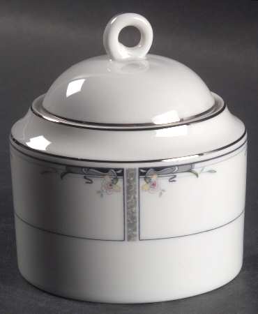 Luxury Garden Sugar Bowl & Lid