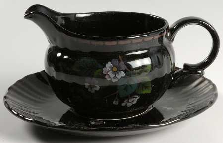 Manor Lane Gravy Boat & Underplate