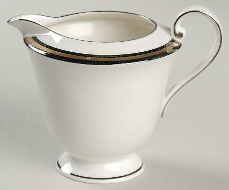 Mixed Media Black Creamer
