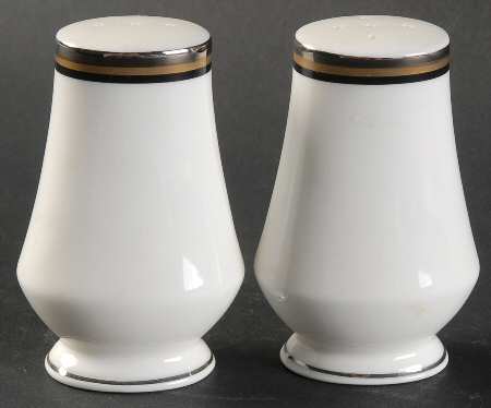 Mixed Media Black Salt & Pepper Set