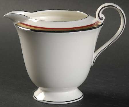 Mixed Media Red Creamer