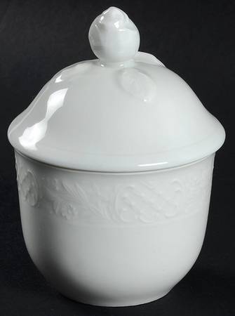 Old Dresden Mini Sugar Bowl & Lid