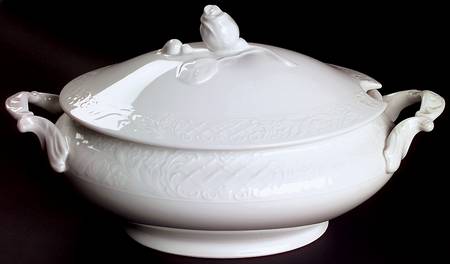 Old Dresden Tureen &  Lid