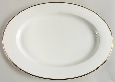 Precious Metals 17" Oval Serving Platter