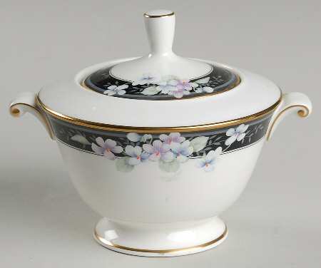 Refinement Black Sugar Bowl & Lid