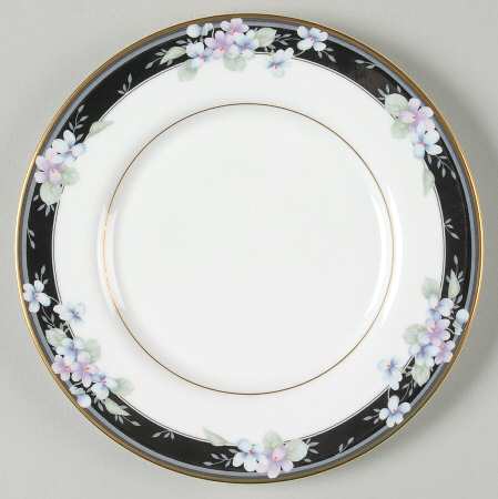 Refinement Black Bread & Butter Plate