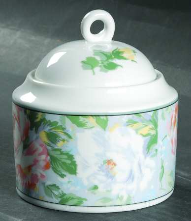 Rose Garden Sugar Bowl & Lid