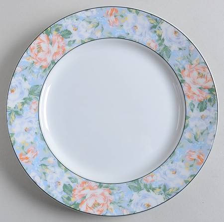 Rose Garden Salad Plate