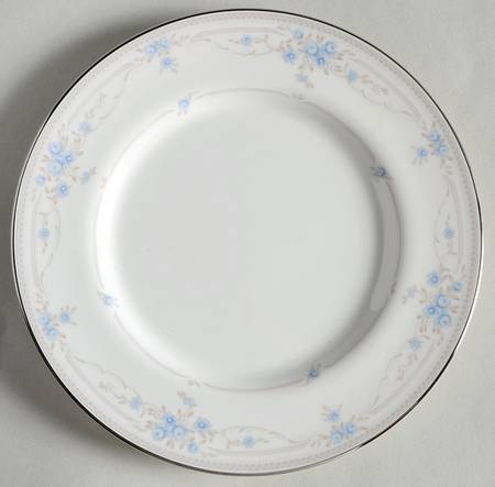 Rosanna Blue Bread & Butter Plate