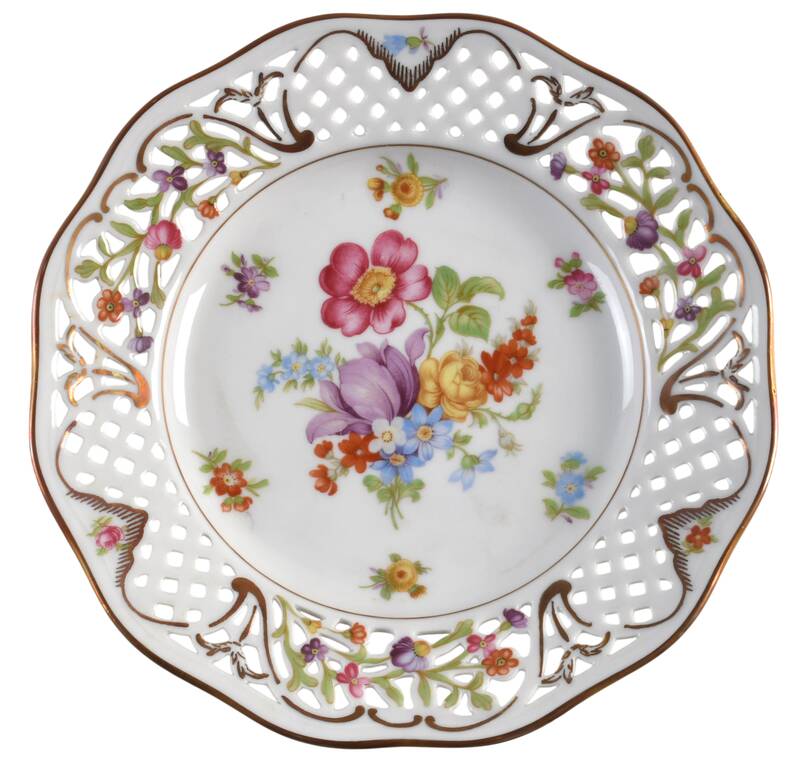 Royale Pierced Edge Salad Plate