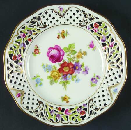 Royale Pierced Edge Salad Plate