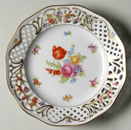 Royale Pierced Bread & Butter Plate