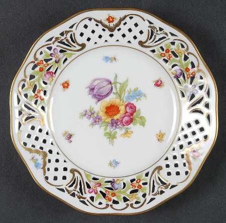 Royale Pierced Bread & Butter Plate