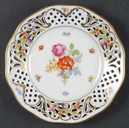 Royale Pierced Bread & Butter Plate