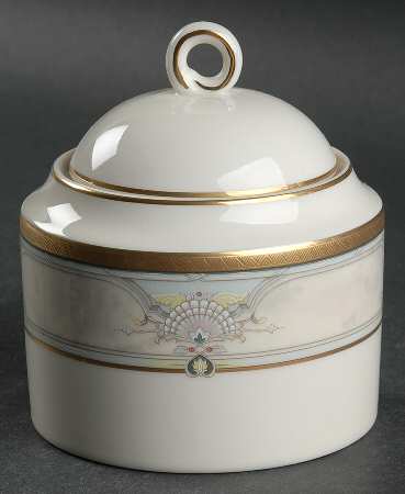 Seascape Sugar Bowl & Lid