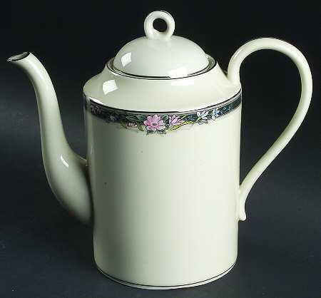 Twilight Bouquet Coffee Pot & Lid