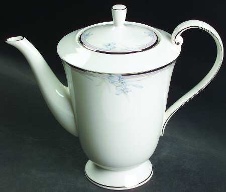 Vintage Blue Coffee Pot & Lid