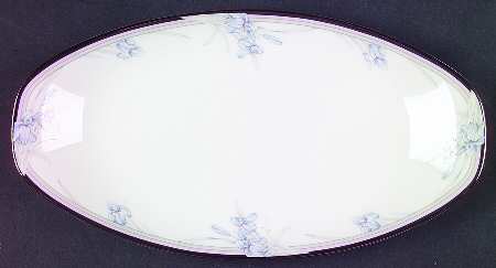 Vintage Blue Butter Tray