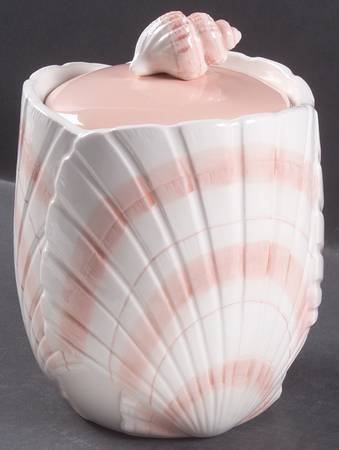 Beachcomber Cookie Jar & Lid