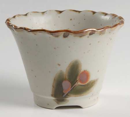 Bittersweet Flower Pot with Underplate No Underplate