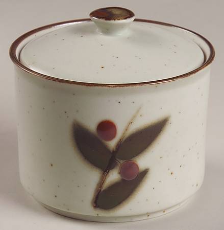 Bittersweet Sugar Bowl & Lid
