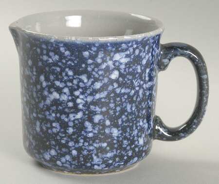 Blue Spackle Creamer