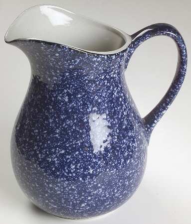 Blue Spackle 88 Oz Pitcher