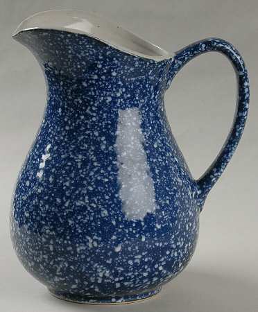 Blue Spackle 36 Oz Pitcher
