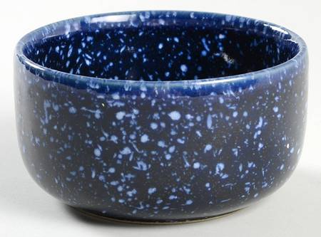 Blue Spackle Fruit/Dessert (Sauce) Bowl