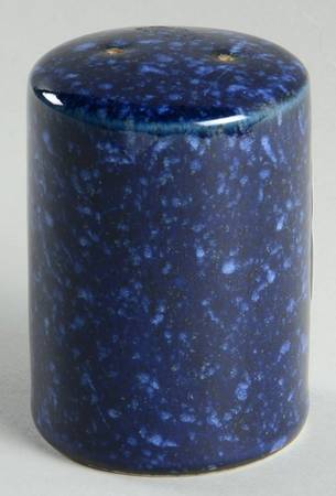 Blue Spackle Salt Shaker