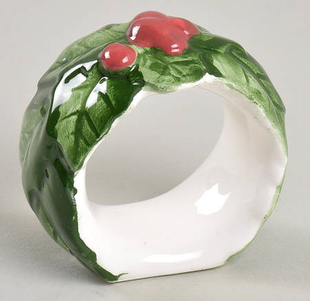 Holly Napkin Ring