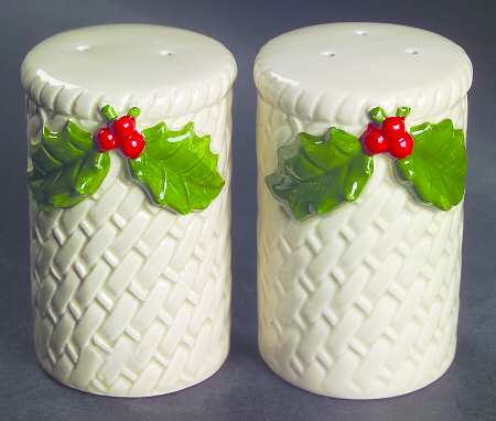 Holly Salt & Pepper Set