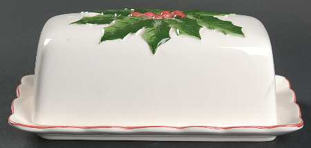 Holly 1/4 Lb Covered Butter