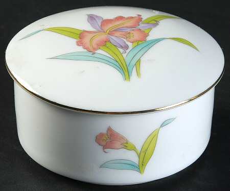 Orchid Mist 3" Round Box & Lid