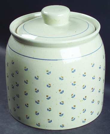 Petite Rose Large Canister & Lid