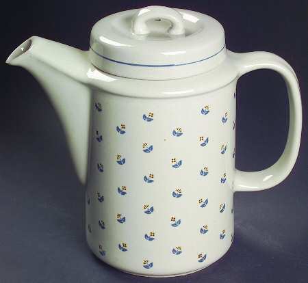 Petite Rose Coffee Pot & Lid
