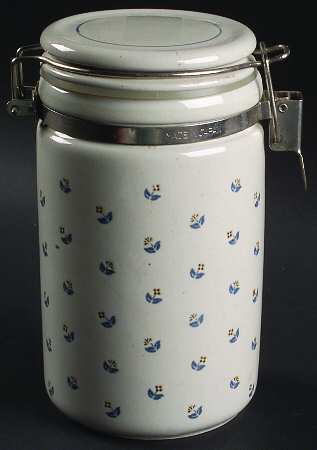 Petite Rose 7" Storage Jar & Lid