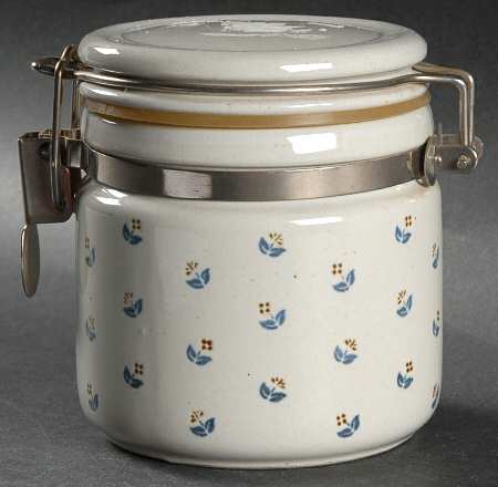 Petite Rose 4" Storage Jar & Lid