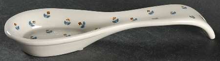 Petite Rose Spoon Rest/Holder (Holds 1 Spoon)