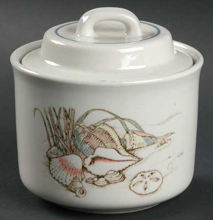 Seashore Sugar Bowl & Lid