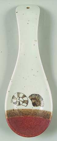 Seashore Spoon Rest/Holder (Holds 1 Spoon)