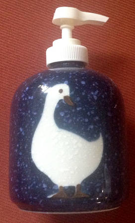 Spackled Goose Lotion/Soap Dispenser