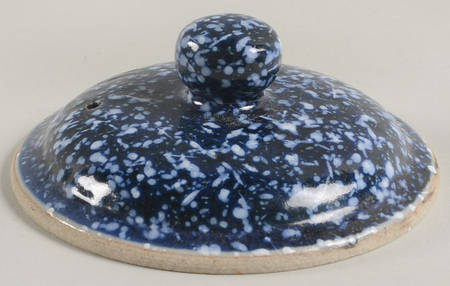 Spackled Goose Lid for Teapot
